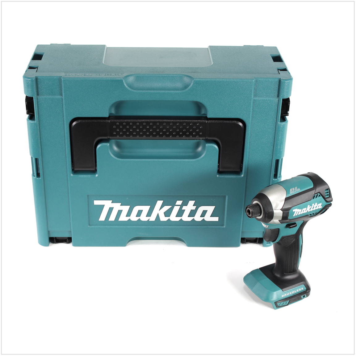 Makita DTD 153 ZJ 18 V Akku Brushless Schlagschrauber Solo im Makpac - ohne Akku, ohne Ladegerät