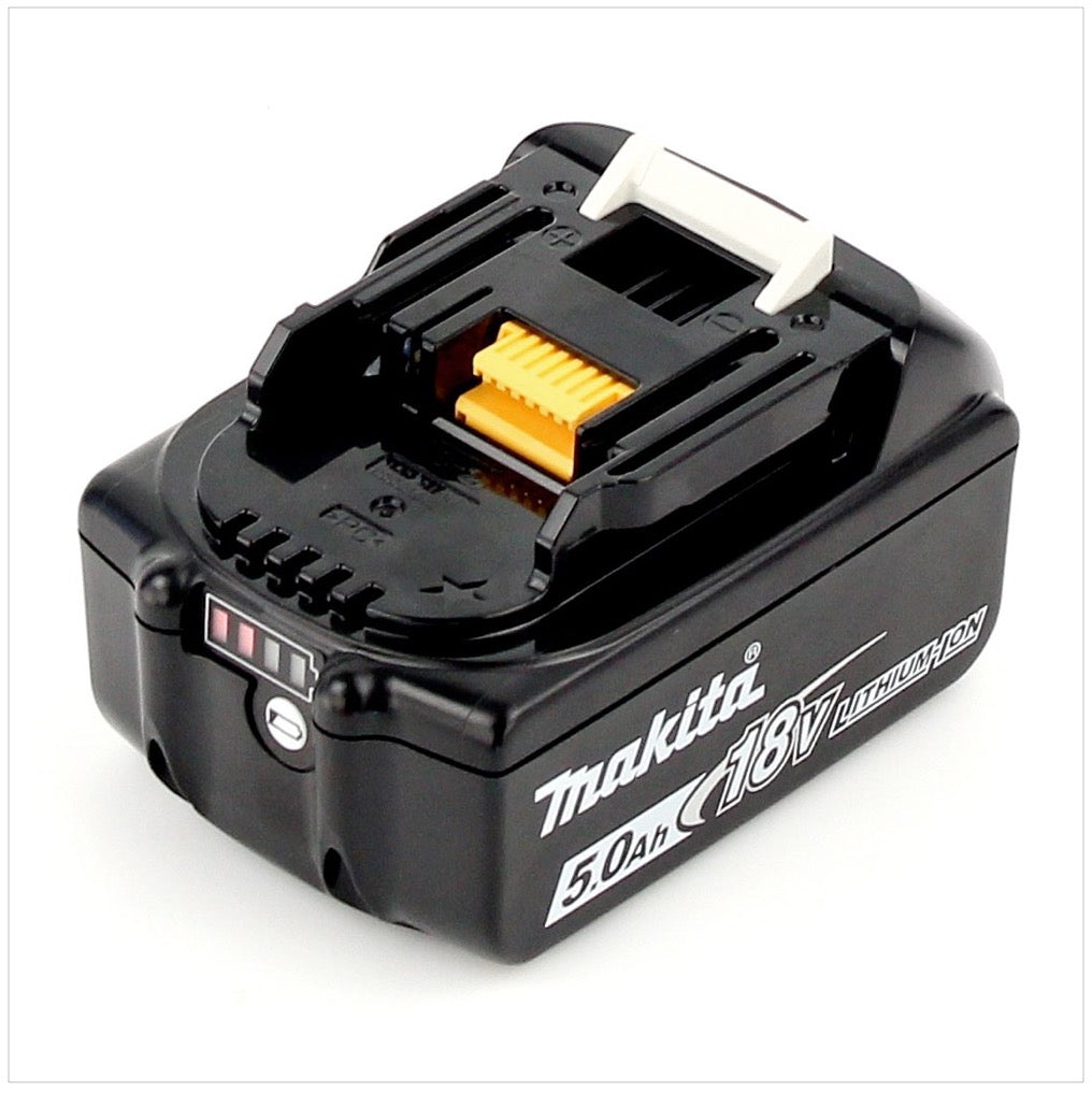 Makita BL 1850 B Batería Li-Ion de 18V - 5,0 Ah ( 197280-8 / 632f15-1 ) con indicador LED - Sucesor de 196672-8