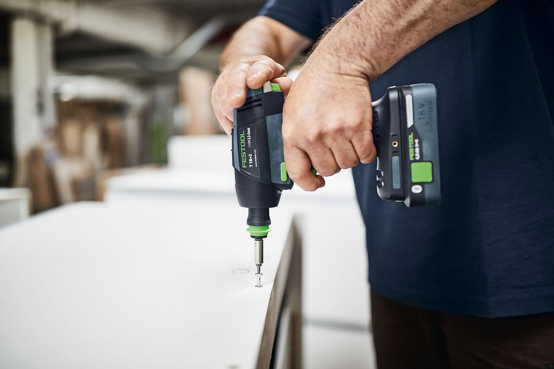 Festool Taladro atornillador a batería T 18+3 HPC 4.0 I-Set (577609)