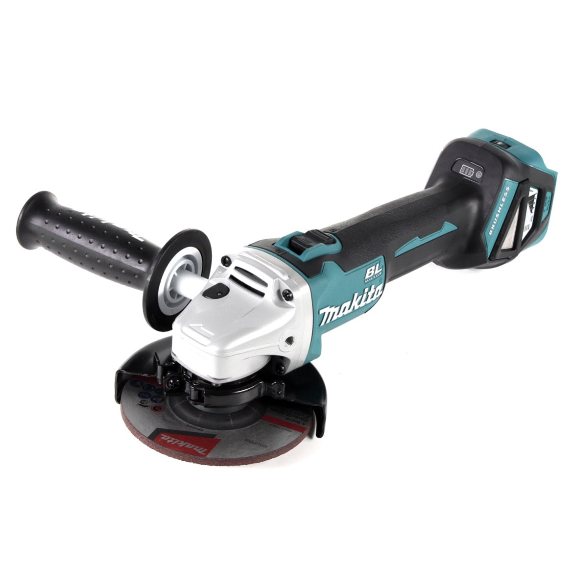 Makita DGA 511 Z Mini amoladora a batería 18V / 125 mm - Sin batería, sin cargador, sin maletín incluidos