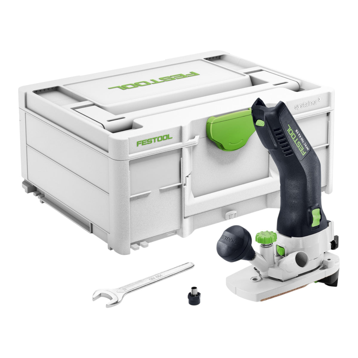 Festool MFKC 700 KA EB-Basic Módulo de batería Fresadora de cantos 18 V 8 mm ( 578013 ) Brushless + Systainer - sin batería, sin cargador