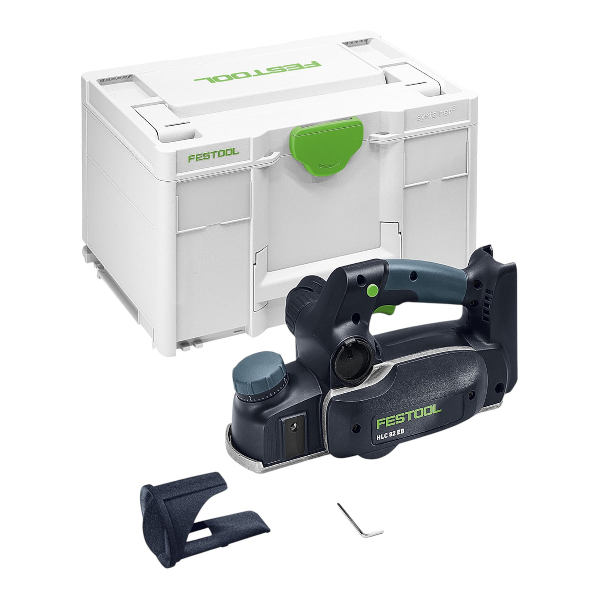 Festool HLC 82 EB-Basic Cepillo a batería 18 V 82 mm sin escobillas + Systainer ( 578000 ) - sin batería, sin cargador