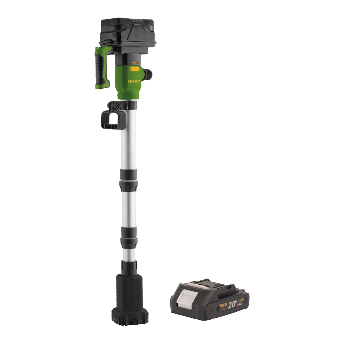 Bomba sumergible con batería Procraft CPN20bb 20 V 2725 l/h + 1 batería 2,0 Ah - sin cargador