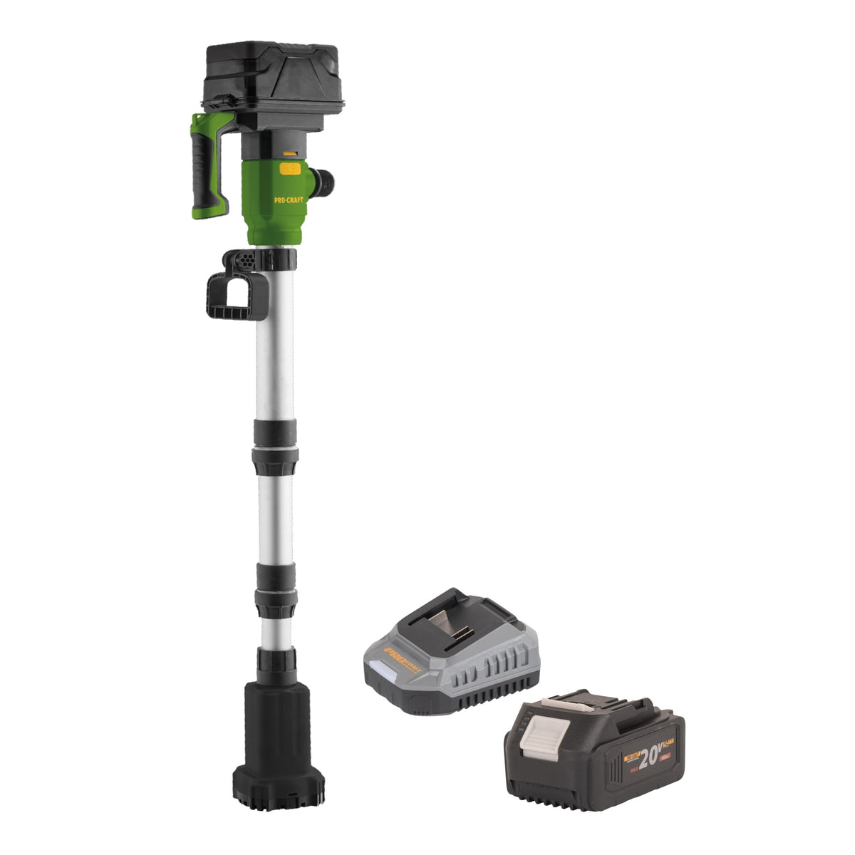 Bomba sumergible con batería Procraft CPN20bb 20 V 2725 l/h + 1 batería de 4,0 Ah + cargador