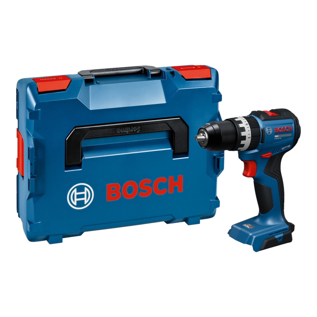 Taladro atornillador a batería Bosch GSB 18V-52 Professional 18 V 70 Nm (06019S0121) sin escobillas + L-Boxx - sin batería, sin cargador