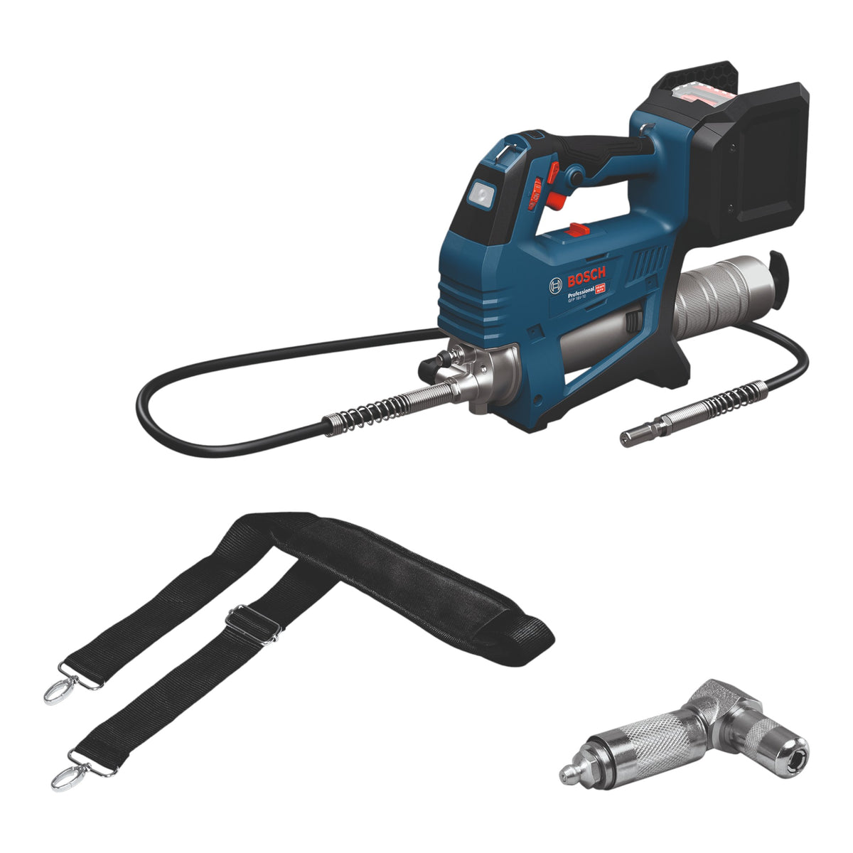 Bosch GFP 18V-10 Bomba de grasa a batería 18 V 10 000 psi (06019N6000) Solo - sin batería, sin cargador