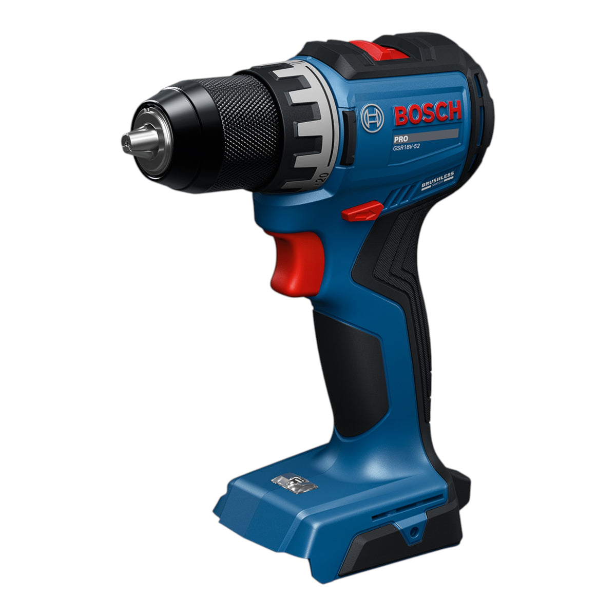 Taladro atornillador a batería Bosch GSR 18V-52 Professional 18 V 70 Nm (06019S0020) sin escobillas, solo - sin batería, sin cargador