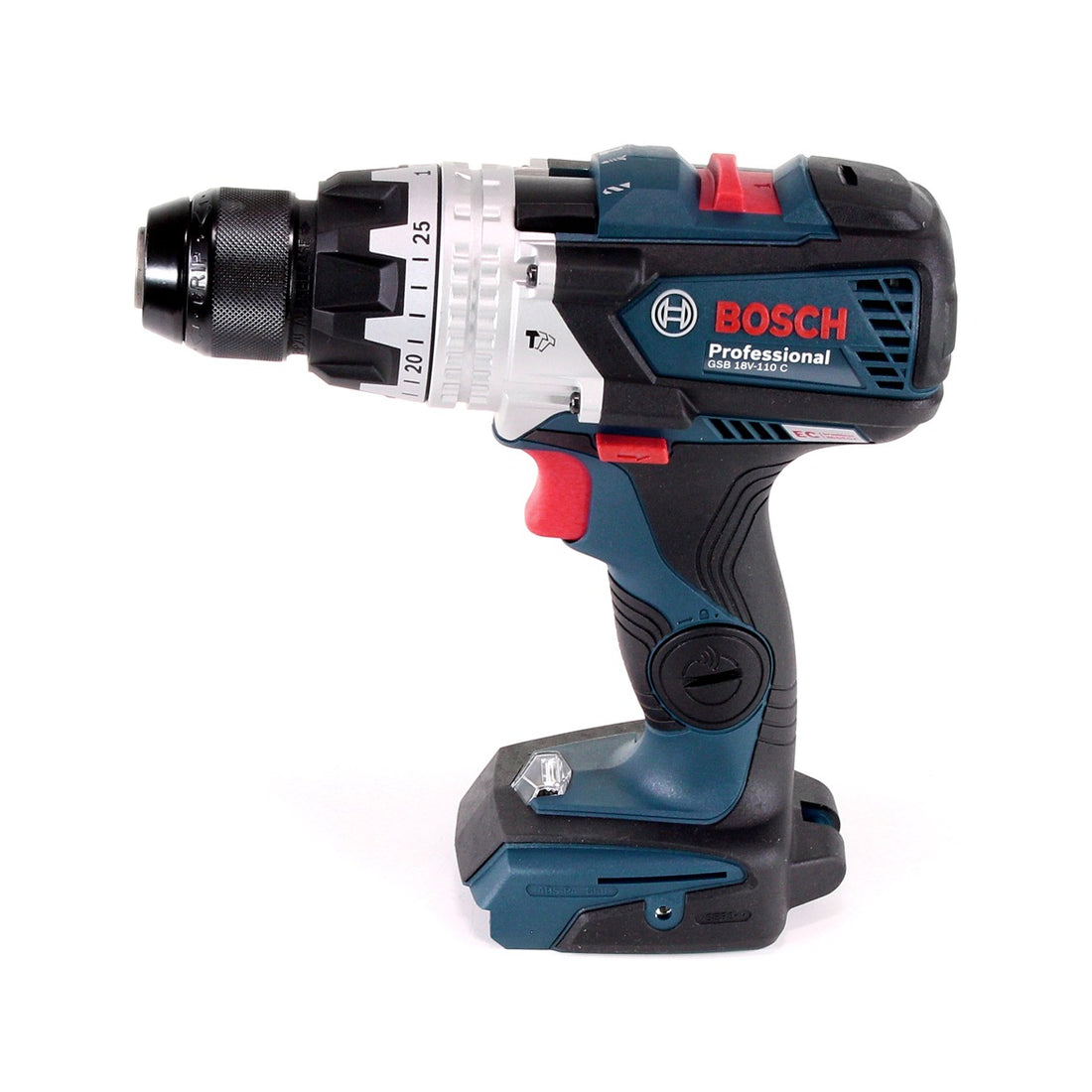 Bosch GSB 18V-110 C taladradora de percusión con acumulador Profesional 18V 110Nm + 1x acumulador 5,0 Ah + L-Boxx - sin cargador