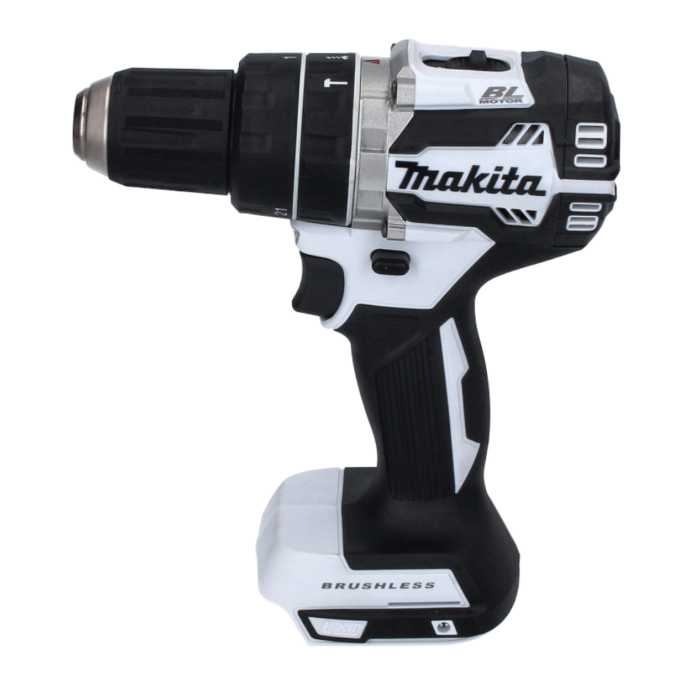 Makita DHP 484 ZW Taladro percutor inalámbrico 18 V 54 Nm blanco Brushless Solo - sin batería, sin cargador