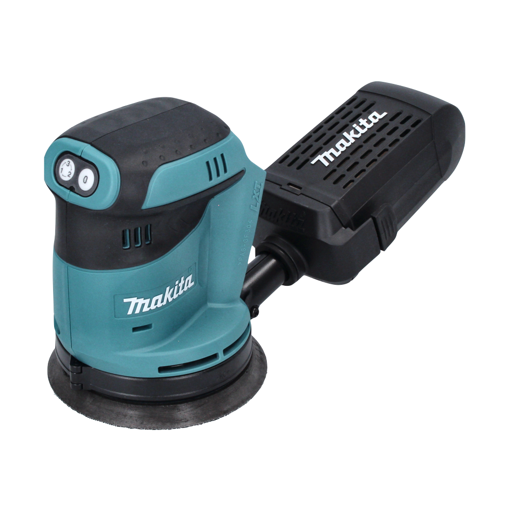 Makita DBO 180 Z Lijadora rotorbital a batería 18V / 125mm - Sin batería, sin cargador, sin maletín incluidos