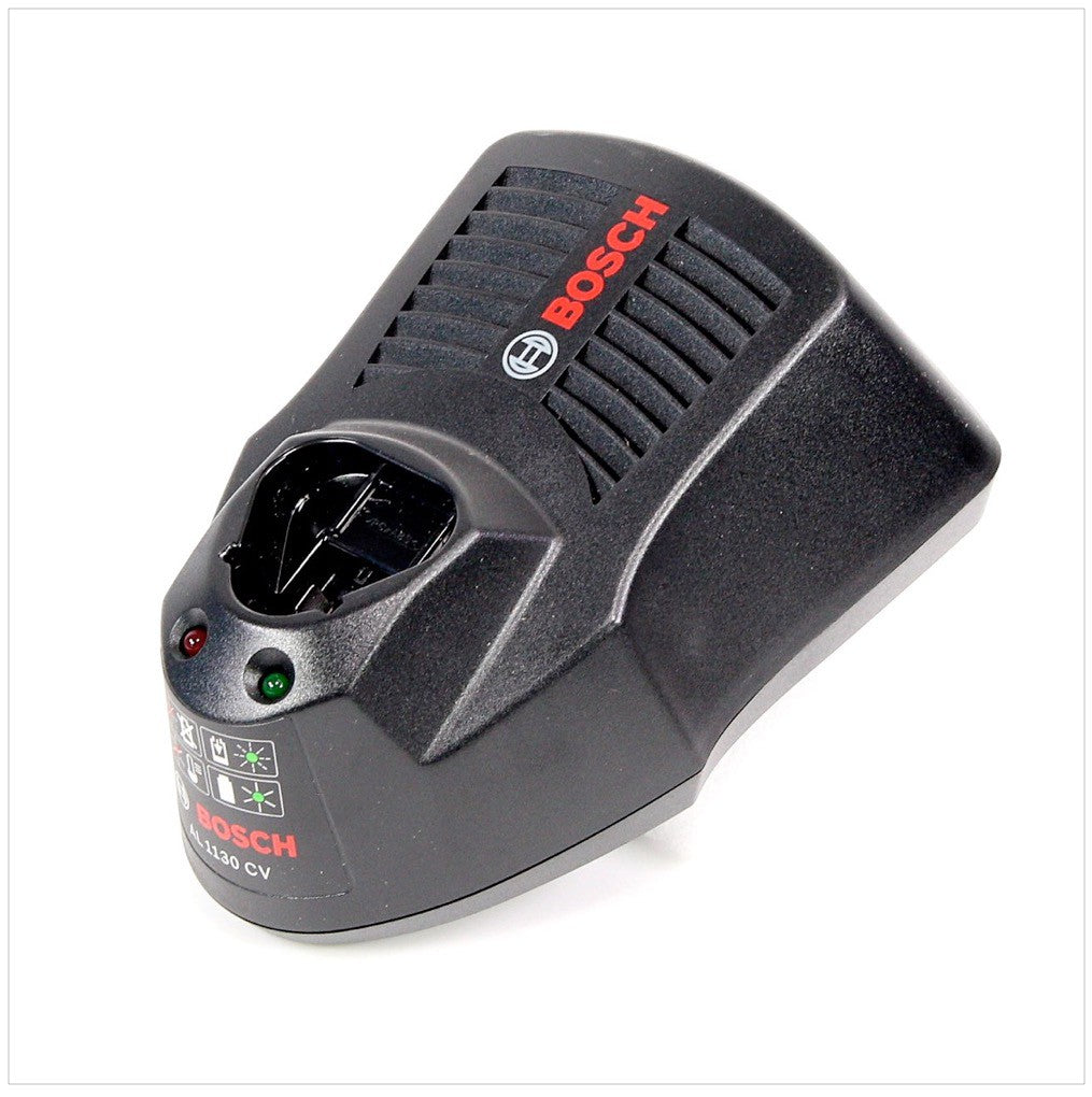 Bosch AL 1130 CV Cargador rápido para batería de iones de litio de 10,8 V (2607225134)