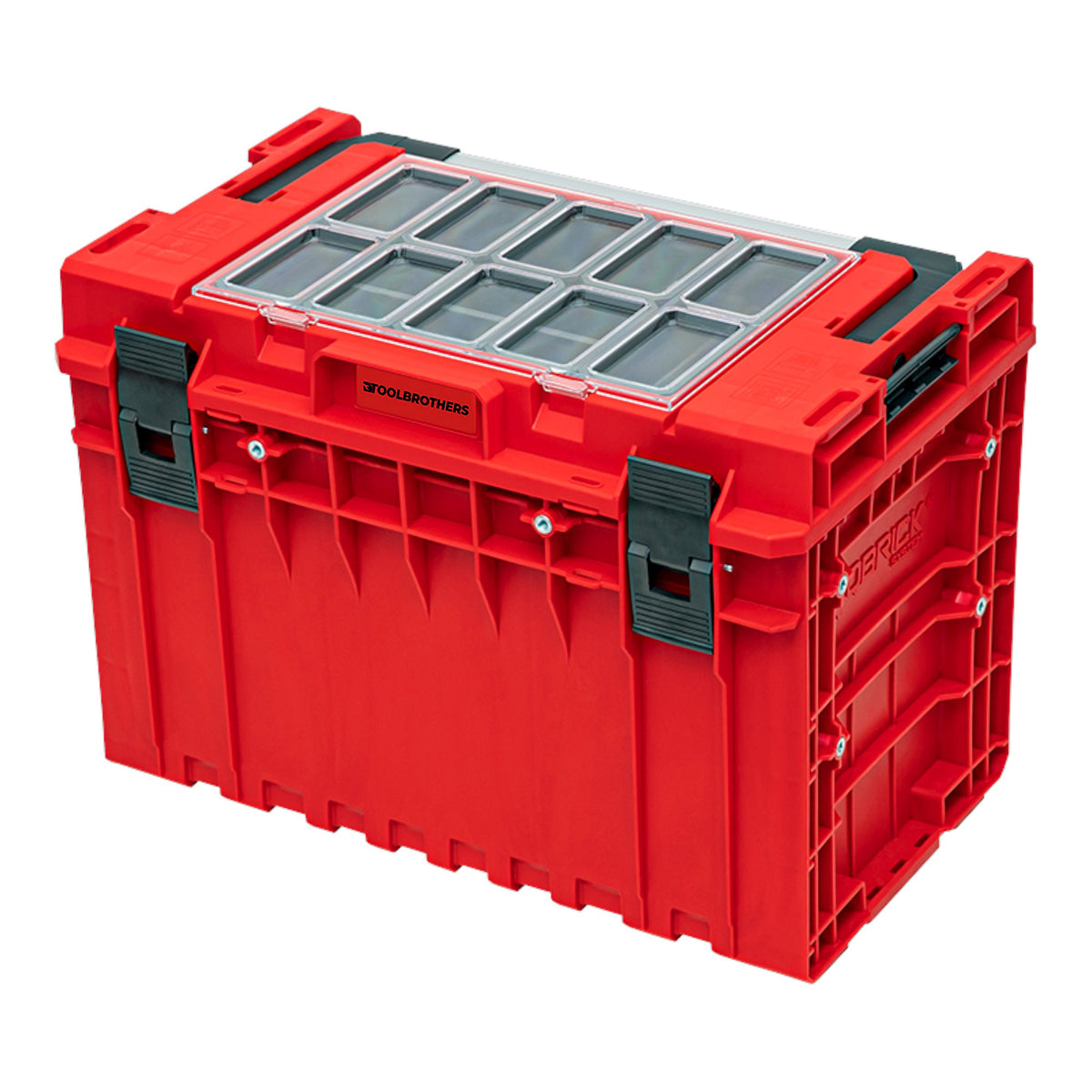 Toolbrothers RHINO XXL maletín de herramientas ULTRA Handling+ altura XL 52 l IP66 con separadores extraíbles + cajas