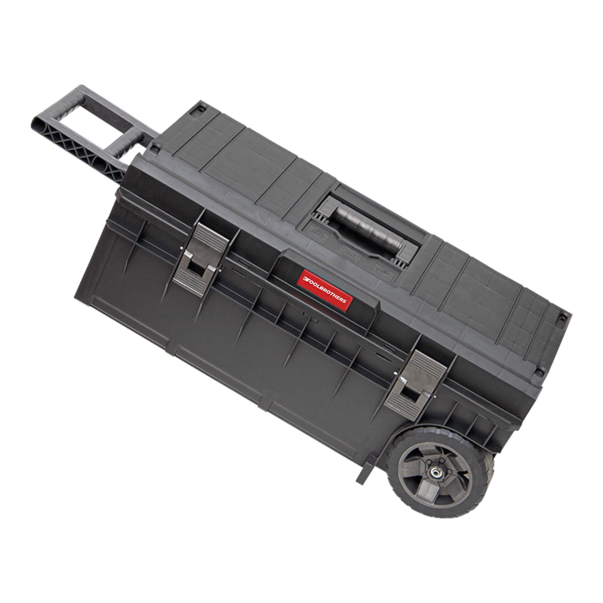 Toolbrothers RHINO XXL Trolley ECO Longer Basic 50 l IP66 caja de herramientas con ruedas sobre eje metálico y doble asa telescópica