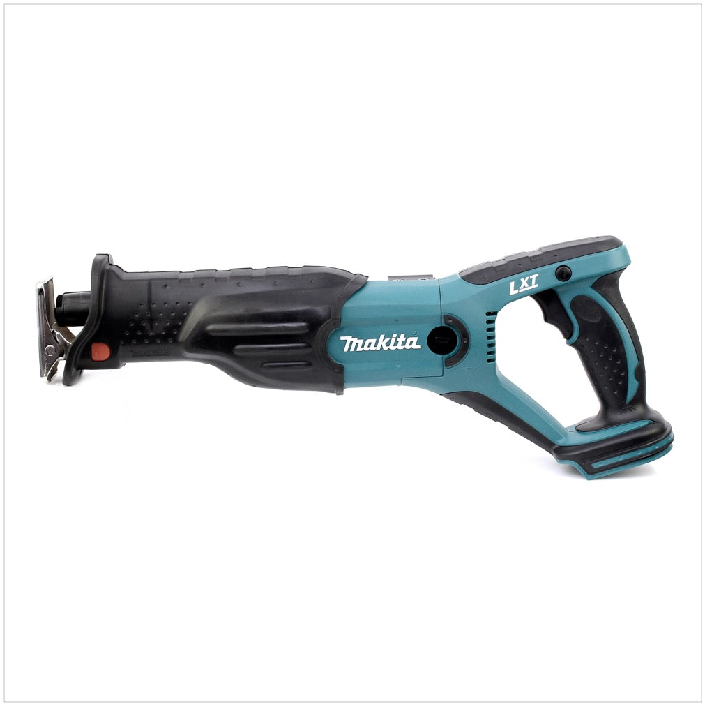 Makita DJR 181 Sierra de sable a batería 18 V en maletín Stanley - Sin batería, sin cargador incluidos