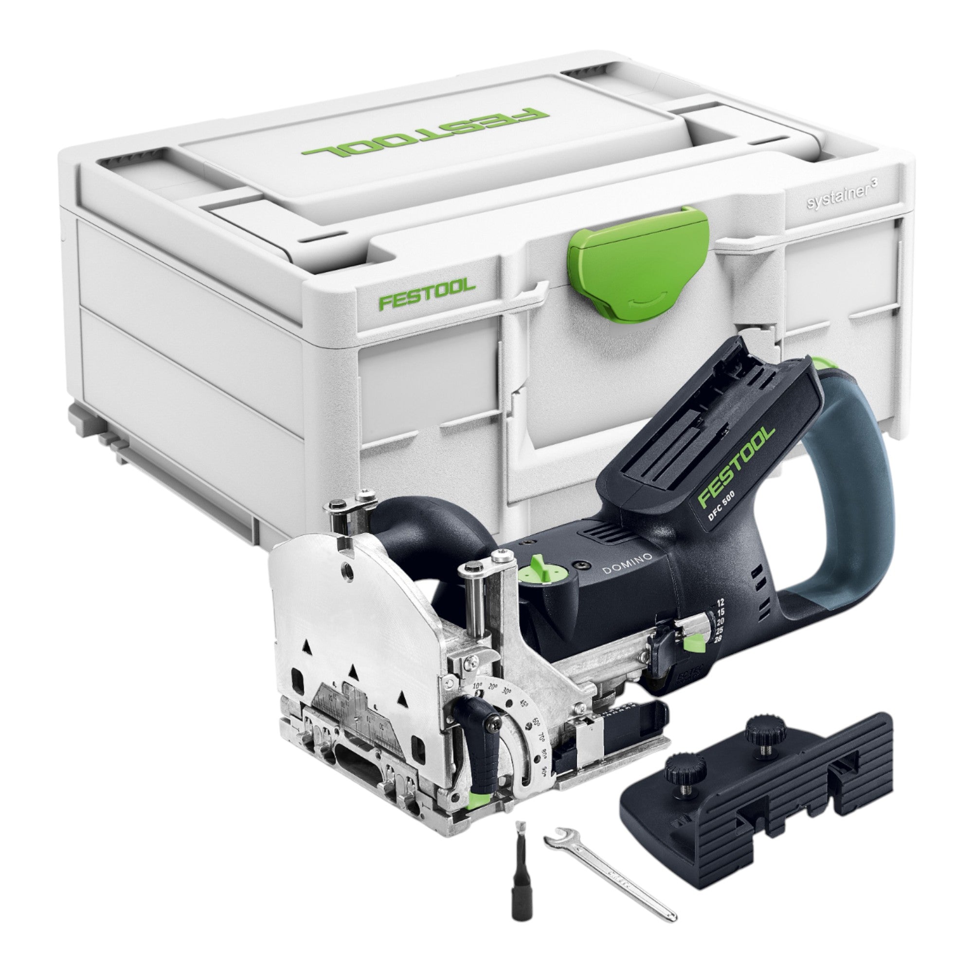 Festool DFC 500 E-Basic Akku Dübelfräse DOMINO 18 V 4 - 10 mm + Systainer ( 578120 ) - ohne Akku, ohne Ladegerät