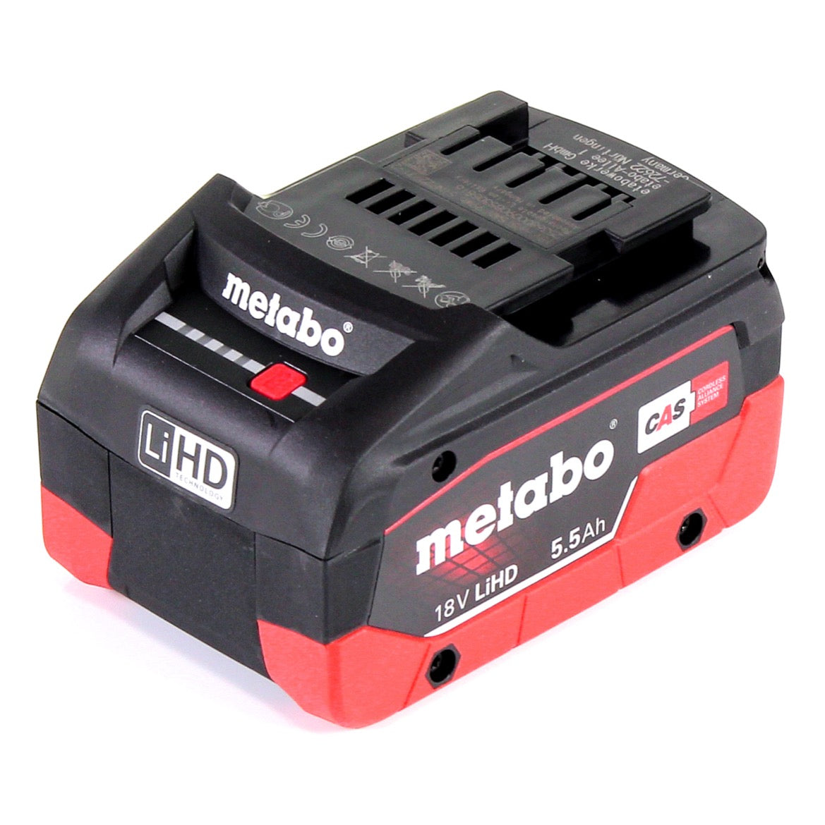 Metabo LiHD Akkupack 18 V 5,5 Ah Li-Ion Akku ( 625368000 ) CAS System