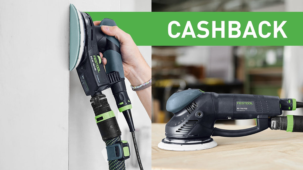 Festool Cashback Spring 2026: Jetzt 100 € sichern