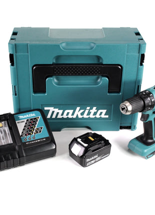 Makita DHP 459 RT1J 18 V Brushless Akku Schlagbohrschrauber im Makpac + 1x 5,0 Ah Akku + DC18RC Ladegerät - Toolbrothers