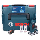 Bosch GKF 12V-8 Professional Akku Kantenfräse 12 V + 1x Akku 3,0 Ah + L-Boxx - ohne Ladegerät - Toolbrothers