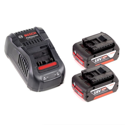 Bosch GOP 18V-28 Akku-Multi-Cutter + 2x Akku 4,0Ah + Ladegerät + WellCut MT-8 8tlg. Sägeblätterset + L-Boxx - Toolbrothers