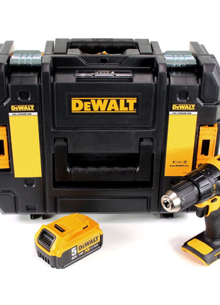 DeWalt DCD 777 Akku Bohrschrauber 18V 65Nm + 1x Akku 5,0Ah im TSTAK II Werkzeugkoffer - ohne Ladegerät - Toolbrothers