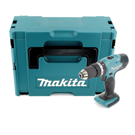 Trapano a percussione a batteria Makita DHP 453 ZJ 18V 42Nm in Makpac - senza batteria e caricabatterie