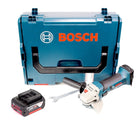 Bosch GWS 18-125 V-LI Akku Winkelschleifer 18V 125mm + 1x Akku 4,0Ah + L-Boxx - ohne Ladegerät - Toolbrothers