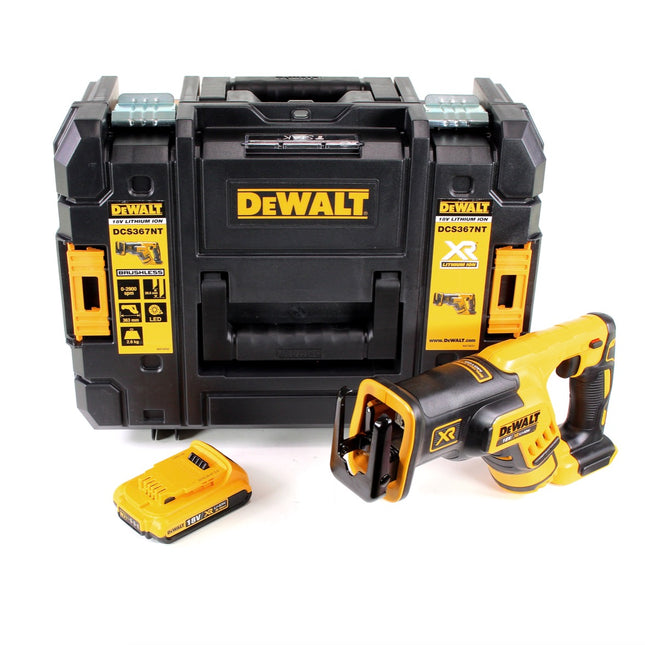 DeWalt DCS 367 NT Akku Reciprosäge Säbelsäge 18V Brushless + 1x Akku 2,0Ah + TSTAK - ohne Ladegerät - Toolbrothers