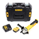 DeWalt DCG 412 M1 Akku Winkelschleifer 18V 125mm + 1x Akku 4,0Ah + Ladegerät in TSTAK II Box - Toolbrothers