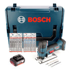 Bosch GST 18 V-LI S Akku Stichsäge 18V + 1x Akku 5,0Ah + 20x Stichsägeblätter Holz/Metall + L-Boxx - ohne Ladegerät - Toolbrothers