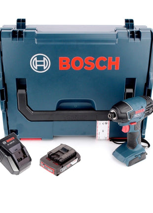 Bosch GDR 18 V-LI 18 V Akku Drehschlagschrauber in L-Boxx + 2,0 Ah Akku + AL 1820 CV Ladegerät - Toolbrothers