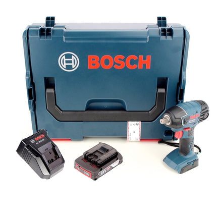 Bosch GDS 18 V-LI Professional Akku Drehschlagschrauber in L-Boxx + 2,0 Ah Akku + AL 1820 CV Ladegerät - Toolbrothers