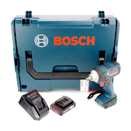 Bosch GDS 18 V-EC 250 Akku Drehschlagschrauber 18V 250Nm Brushless + 1x Akku 2,0Ah + Ladegerät + L-Boxx - Toolbrothers