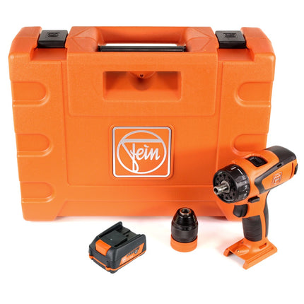 FEIN ASCM 12 QC 4-Gang Brushless Li-Ion Akku Bohrschrauber im Transportkoffer + 1x 2,5 Ah Akku, ohne Ladegerät - Toolbrothers