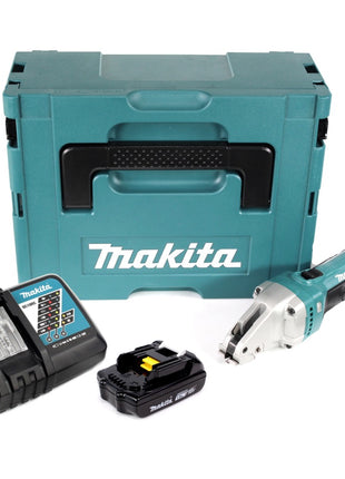 Makita DJS 101 Y1J-D Akku Blechschere 18V + 1x Akku 1,5Ah + Ladegerät + Makpac - Toolbrothers