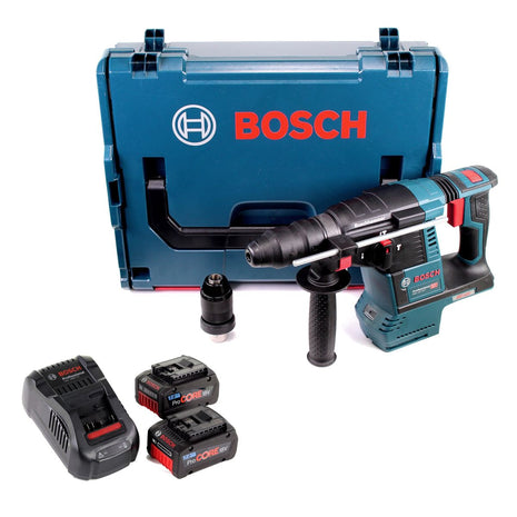 Bosch GBH 18V-26 F Akku Bohrhammer 18V 2,6J SDS-Plus in L-Boxx mit 2x 7,0Ah ProCORE Akku und Ladegerät - Toolbrothers