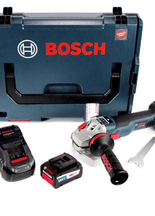 Bosch GWS 18 V-125 SC Professional Akku Winkelschleifer 125mm brushless in L-Boxx + 1x GBA 6,3 Ah EneRacer Akku + GAL 1880 Ladegerät - Toolbrothers