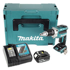 Makita DFS 250 RM1J Akku Trockenbauschrauber 18 V Brushless + 1x Akku 4,0 Ah + Ladegerät + Makpac - Toolbrothers