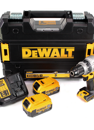 DeWalt DCD 991 M2  Akku-Dreigang-Bohrschrauber 18V 95Nm Brushless + 2x Akku 4,0Ah + Schnellladegerät + TSTAK - Toolbrothers