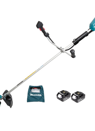 Makita DUR 365 LG2 Akku Motorsense 36V ( 2x18V) 300mm Brushless + 2x Akku 6,0Ah - ohne Ladegerät - Toolbrothers