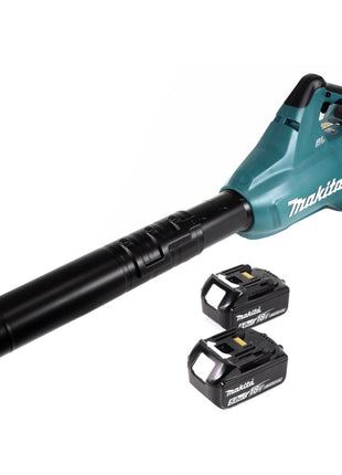 Makita DUB 362 T 2x18 Volt Akku Laubbläser Akku-Gebläse + 2x 5 Ah Akku - ohne Ladegerät - Toolbrothers