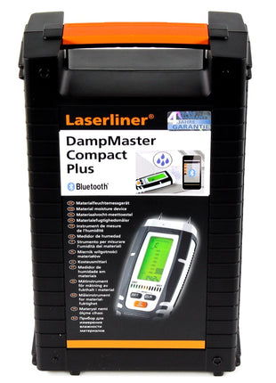 Laserliner DampMaster Compact Plus Materialfeuchtemessgerät (BLE) ( 082.321A ) - Toolbrothers