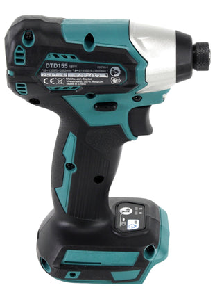 Makita DTD 155 SF1J-R Atornillador de impacto inalámbrico 18 V 140 Nm sin escobillas + 1x batería 3,0 Ah + cargador + RHINO