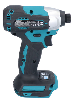 Makita DTD 157 SF1J-R Akumulatorowy klucz udarowy 18 V 140 Nm 1/4" bezszczotkowy + 1x akumulator 3,0 Ah + ładowarka + RHINO