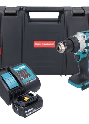 Makita DHP 489 SF1J-R taladro percutor inalámbrico 18 V 73 Nm sin escobillas + 1x batería 3,0 Ah + cargador + RHINO