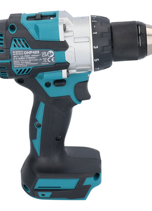 Makita DHP 489 SFJ-R Perceuse-visseuse à percussion sans fil 18 V 73 Nm Brushless + 2x batterie 3,0 Ah + chargeur + RHINO