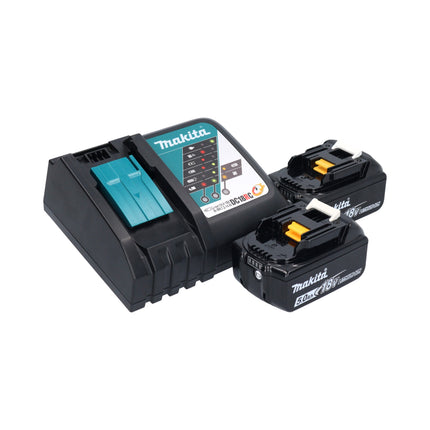 Makita DUC 357 RT2X3 18 V 35 cm Coupe-bordures sans balais + 2x Batterie 5,0 Ah + chargeur