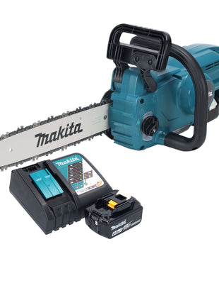 Makita DUC 357 RGX3 Akku Kettensäge 18 V 35 cm Brushless + 1x Akku 6,0 Ah + Ladegerät