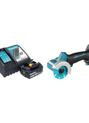 Makita DMC 300 RT1 akumulatorowa szlifierka kątowa 18 V 76 mm bezszczotkowa + 1x akumulator 5,0 Ah + ładowarka