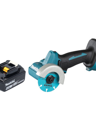 Makita DMC 300 G1 Akku Winkelschleifer 18 V 76 mm Brushless + 1x Akku 6,0 Ah - ohne Ladegerät